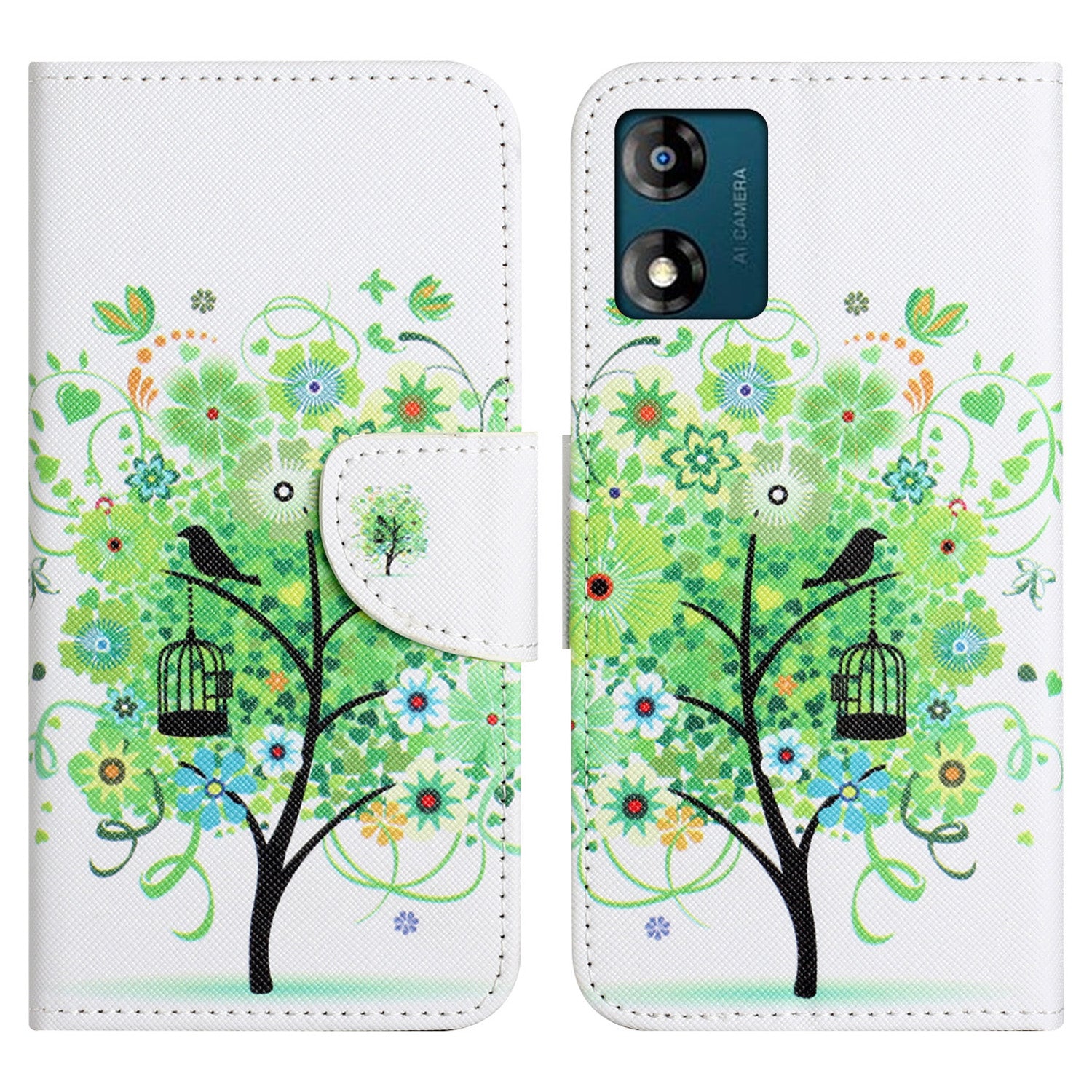 Leather Case For Motorola Moto E13 4G Pattern Printing Flip Stand Wallet Phone Cover Leather Case For Motorola Moto E13 4G Pattern Printing Flip Stand Wallet Phone Cover